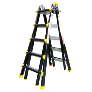 Thang nhôm gấp (rút lồng) đa năng chính hãng Nikawa NKB-45 20 bậc