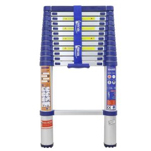 Thang nhôm rút/xếp đơn chính hãng Nikawa NK-38 3,8m