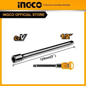Thanh nối kéo dài 125mm chuyển đổi đầu 1/2 inch INGCO HEB12051 - Đồ nghề, dụng cụ cầm tay, máy móc thiết bị INGCO chính hãng, giá tốt