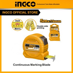 Thước cuộn 5m giá rẻ INGCO HSMT39519 size 5mx19mm - Đồ nghề, dụng cụ cầm tay, máy móc thiết bị INGCO chính hãng, giá tốt