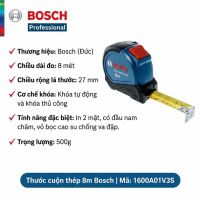 Thước Cuộn 8M Bosch 1600A01V3S Chính Hãng | DIY Home Depot
