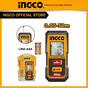 Thước đo khoảng cách laser 50m INGCO HLDD0508 chính xác cao - Đồ nghề, dụng cụ cầm tay, máy móc thiết bị INGCO chính hãng, giá tốt