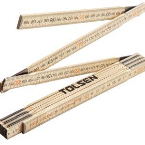 THƯỚC XẾP NHỰA 2M TOLSEN