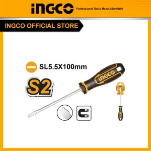 Tua vít dẹp 5.5mm dài 100mm INGCO HSDSL5100 - Đồ nghề, dụng cụ cầm tay, máy móc thiết bị INGCO chính hãng, giá tốt