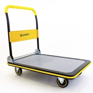 Xe đẩy hàng 4 bánh sàn thép Sumika T150